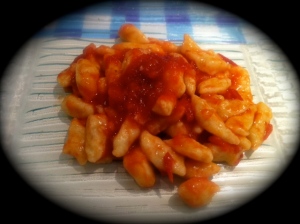 Potato Gnocchi with fresh Tomatoes sauce